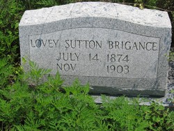 Lovey <I>Sutton</I> Brigance 