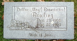 Della May <I>Branstetter</I> Bowling 