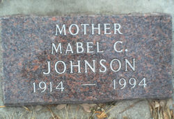 Mabel Christine <I>Tandsetter</I> Johnson 
