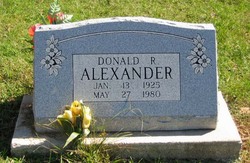Donald Ray Alexander 