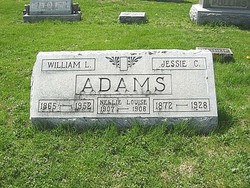 Jessie C <I>Hedges</I> Adams 