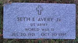 PVT Seth E Avery Jr.