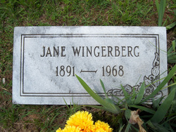 Jane <I>Cochran</I> Wingerberg 