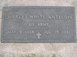 Charles “Skunky” White Antelope 