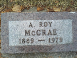 Alexander Roy McCrae 
