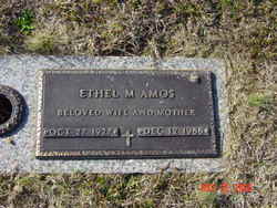 Ethel Ernestine <I>Miller</I> Amos 