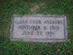 Clara Mable <I>Cook</I> Andrews 