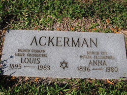 Anna <I>Lodinsky</I> Ackerman 