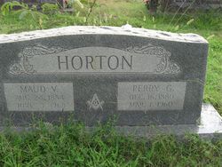 Maud V <I>Melton</I> Horton 