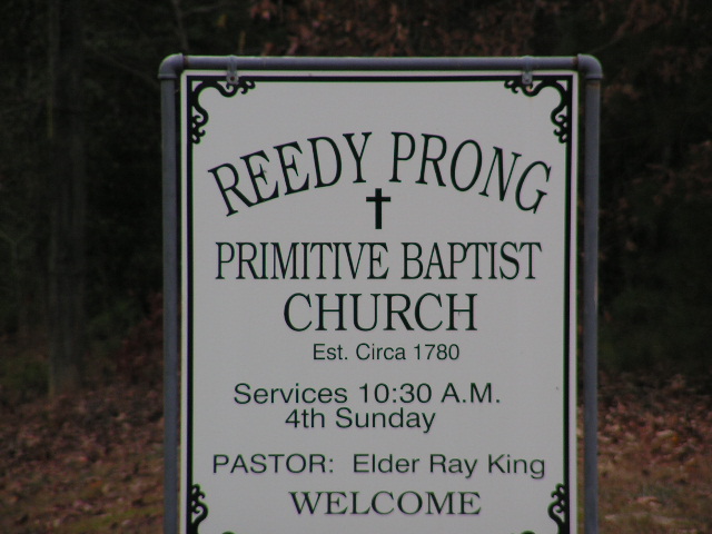 Reedy Prong Primitive Baptist Church Cemetery