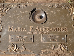 Maria Faye <I>Blanks</I> Alexander 