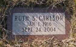Ruth Sophia <I>Clauson Treon</I> Carlson 