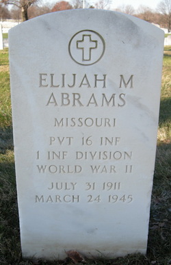 Pvt Elijah Miles Abrams 