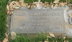 Sgt LeRoy Verne Conover 