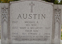 Mary A <I>McCarthy</I> Austin 