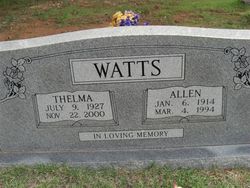 Thelma Mae <I>Guthrie</I> Watts 