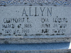 Eva Louise <I>Howland</I> Allyn 