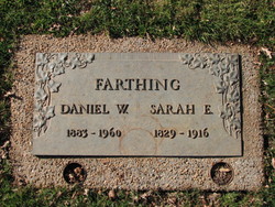 Sarah E <I>Marriot</I> Farthing 