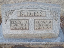 Donna V. <I>Miles</I> Burgess 