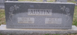 Ruby Ursula <I>Porter</I> Austin 