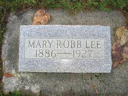 Mary Jane “Marie” <I>Robb</I> Lee 