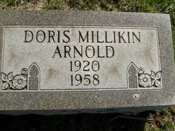 Doris “Peggy” <I>Millican</I> Arnold 