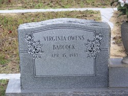 Virginia <I>Owens</I> Babcock 