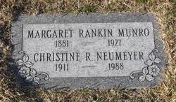 Christine R <I>Munro</I> Neumeyer 