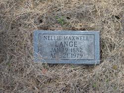 Nellie <I>Maxwell</I> Lange 
