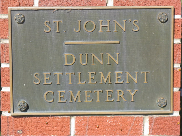 Dunn Settlement Cemetery