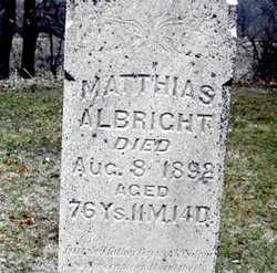 Matthias John Albright 
