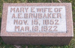 Mary Elizabeth <I>Getty</I> Brubaker 