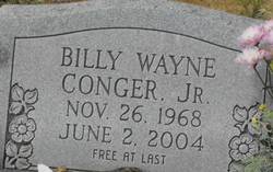Billy Wayne Conger 