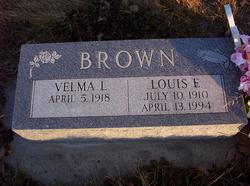 Velma Louise <I>Atkinson</I> Brown 