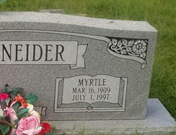 Myrtle <I>Nord</I> Schneider 