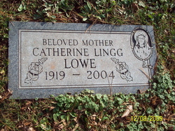 Catherine Anne <I>Lingg</I> Lowe 