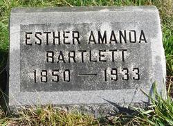 Esther Amanda <I>Sapp</I> Bartlett 
