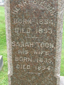 Sarah <I>Toon</I> Bolton 