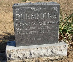 Frances V. <I>Wall</I> Plemmons 