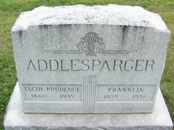 Lizzie Prudence <I>Creager</I> Addlesparger 