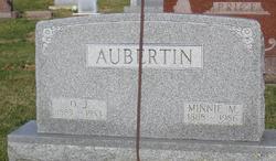 Minnie M <I>Fell</I> Aubertin 