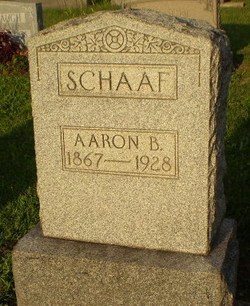 Aaron B Schaaf 