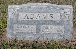 Miriam <I>Kelley</I> Adams 