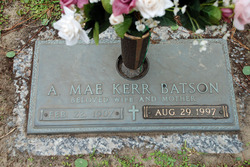 Annie Mae <I>Kerr</I> Batson 