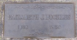 Elizabeth J. <I>Lytle</I> Buckles 