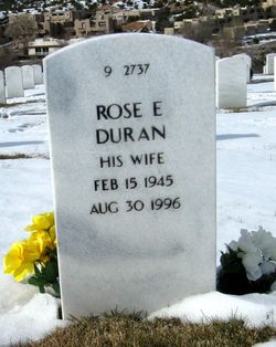 Rosie Evelyn “Rose” <I>Trujillo</I> Duran 