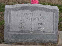 Jewell Leona <I>Earp</I> Chadwick 