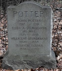 Eliza A <I>Sturdevant</I> Potter 