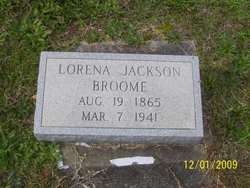 Lorena Clifford <I>Jackson</I> Broome 