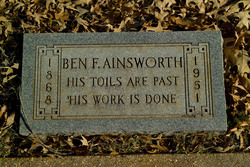 Benjamin Franklin “Ben” Ainsworth 